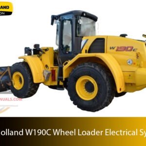 Comprehensive technical guide for maintenance, troubleshooting, and repair procedures for New Holland W190C Wheel Loader Electrical Systems