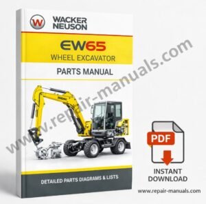 Wacker Neuson EW65 Wheel Excavator Parts Manual