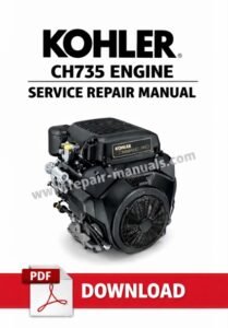 Kohler CH735 Engine Service Repair Manual