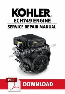 Kohler ECH749 Engine Service Repair Manual