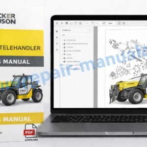 Parts manual for Wacker Neuson 5509 Kramer Telehandler, showcasing diagrams and detailed component information
