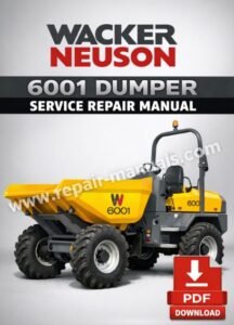 Wacker Neuson 6001 Dumper Service Repair Manual