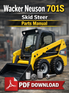 Wacker Neuson 701S Skid Steer Parts Manual