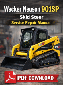 Wacker Neuson 901SP Skid Steer Service Repair Manual
