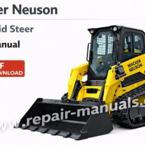 Parts manual for Wacker Neuson ST35 Skid Steer, displaying diagrams and component details for maintenance