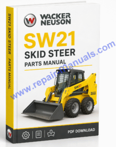 Wacker Neuson SW21 Skid Steer Parts Manual