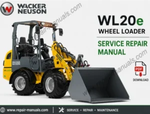 Wacker Neuson WL20e Wheel Loader Service Repair Manual