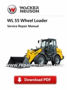 Wacker Neuson WL 55 Wheel Loader Service Repair Manual