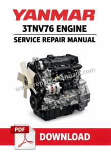 Yanmar 3TNV76 Engine Service Repair Manual