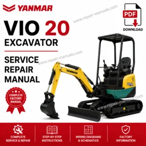 Yanmar VIO 20 Excavator Service Repair Manual