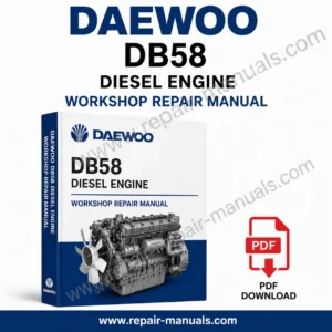 Daewoo DB58 Diesel Engine Workshop Repair Manual