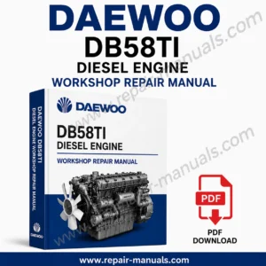 Daewoo DB58TI Diesel Engine Workshop Repair Manual