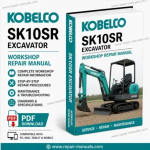 Kobelco SK10SR Excavator Workshop Repair Manual