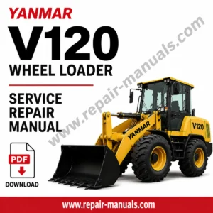 Service Repair Manual for Yanmar V120 Wheel Loader, showcasing diagrams and instructions for effective maintenance and repairs