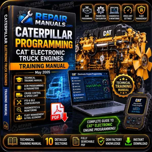 Caterpillar Programming Cat Electronic Truck Engines Training Manual PDF