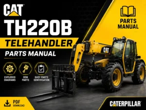 Caterpillar TH220B Telehandler Parts Manual PDF Download