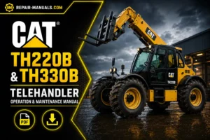 Caterpillar TH220B & TH330B Telehandler Operation and Maintenance Manual