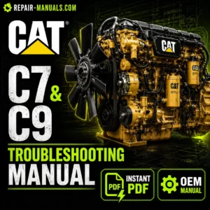 Caterpillar C7 & C9 Engines Troubleshooting Manual PDF Download