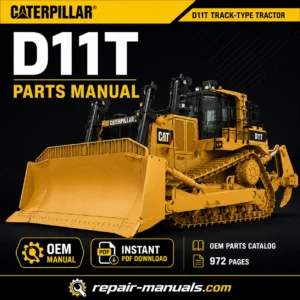 Caterpillar D11T Track-Type Tractor Parts Manual
