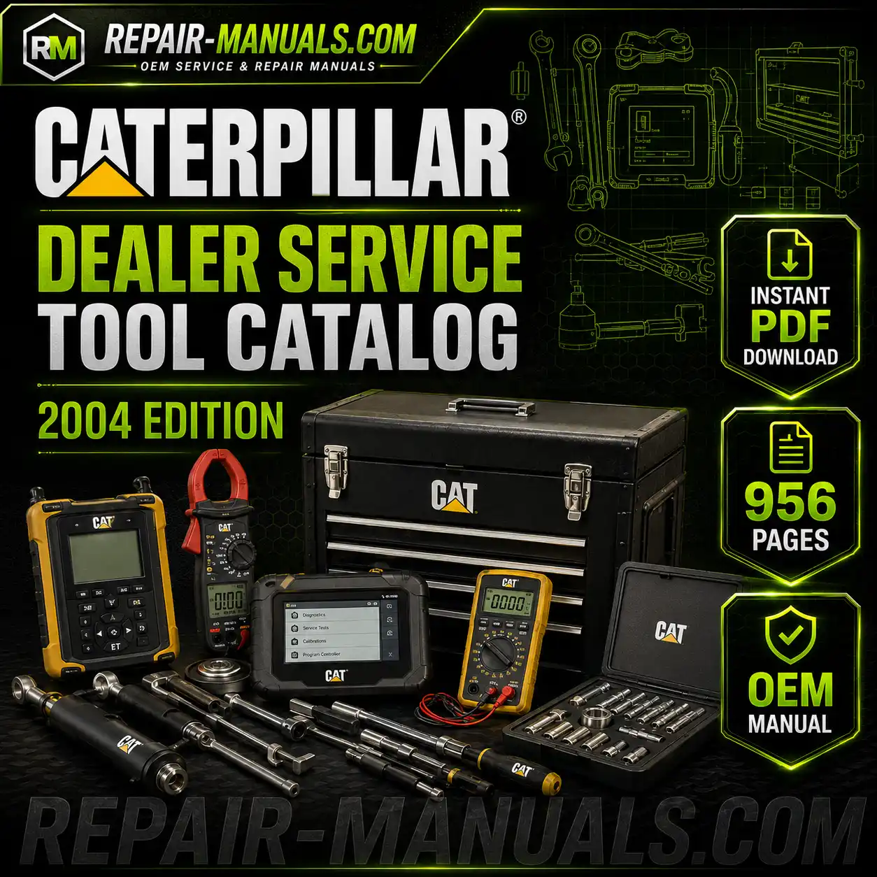 Caterpillar Dealer Service Tool Catalog PDF Download