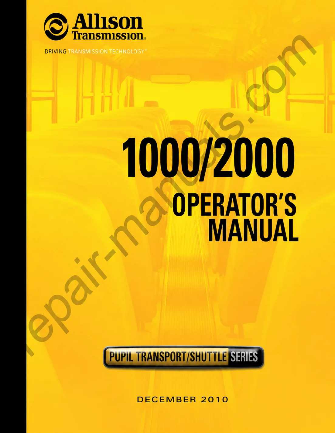 Allison 1000 & 2000 PTS Operator's Manual PDF 4th Generation Controls