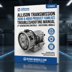 Allison 3000 & 4000 Product Families Troubleshooting Manual | 4th Generation Controls
