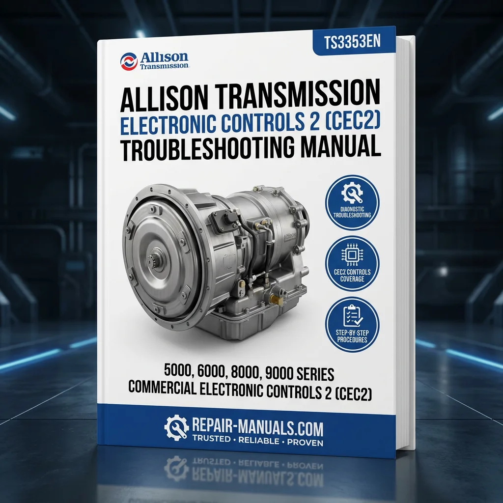 Allison 5000 6000 8000 9000 Series CEC2 Electronic Controls Troubleshooting Manual PDF