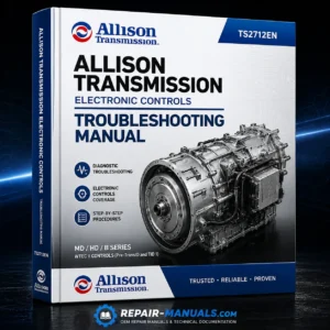 Allison Transmission Electronic Controls Troubleshooting Manual (1st Generation)
