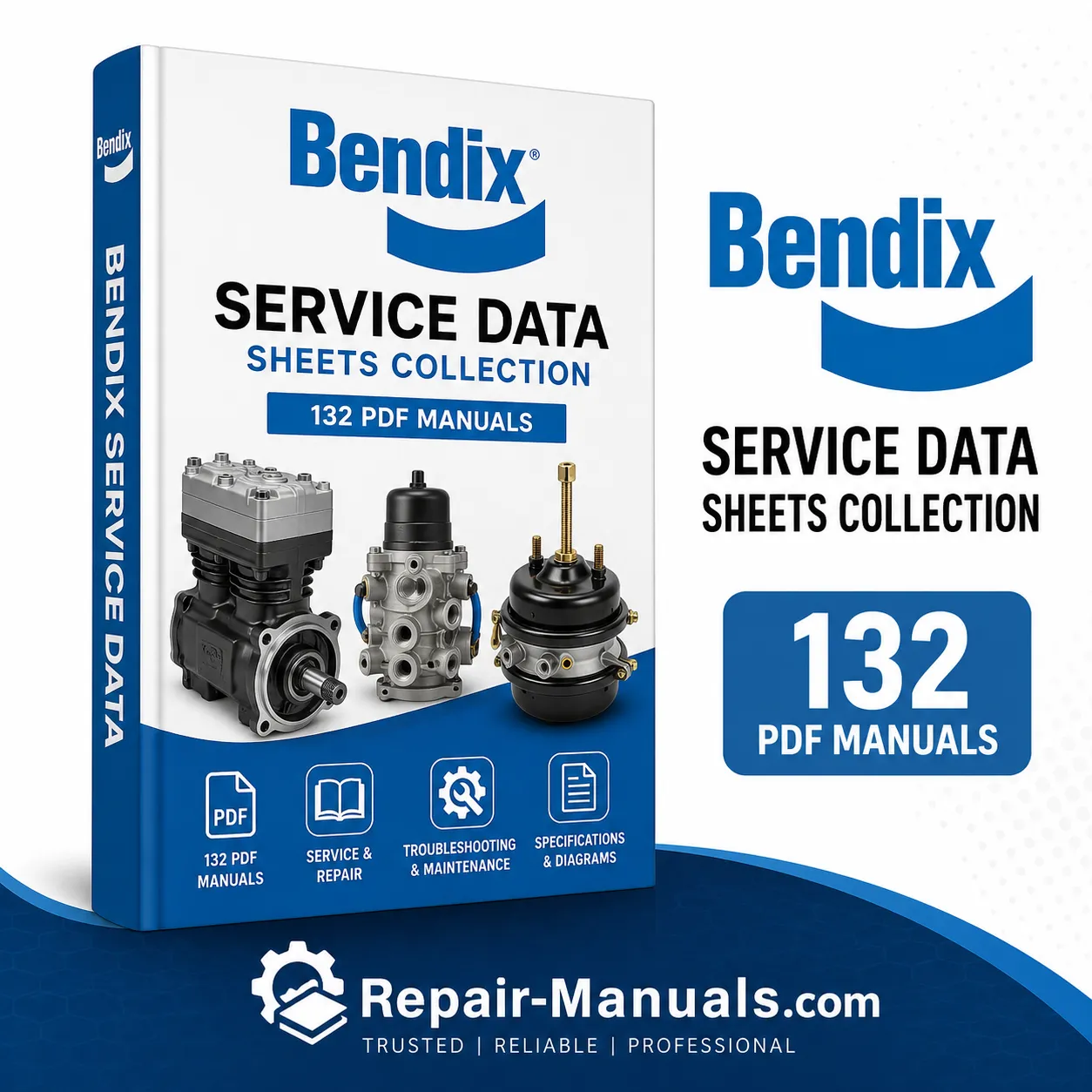 Bendix Service Data Sheets Collection PDF Manuals