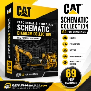 Caterpillar Electrical & Hydraulic Schematic Diagram Collection
