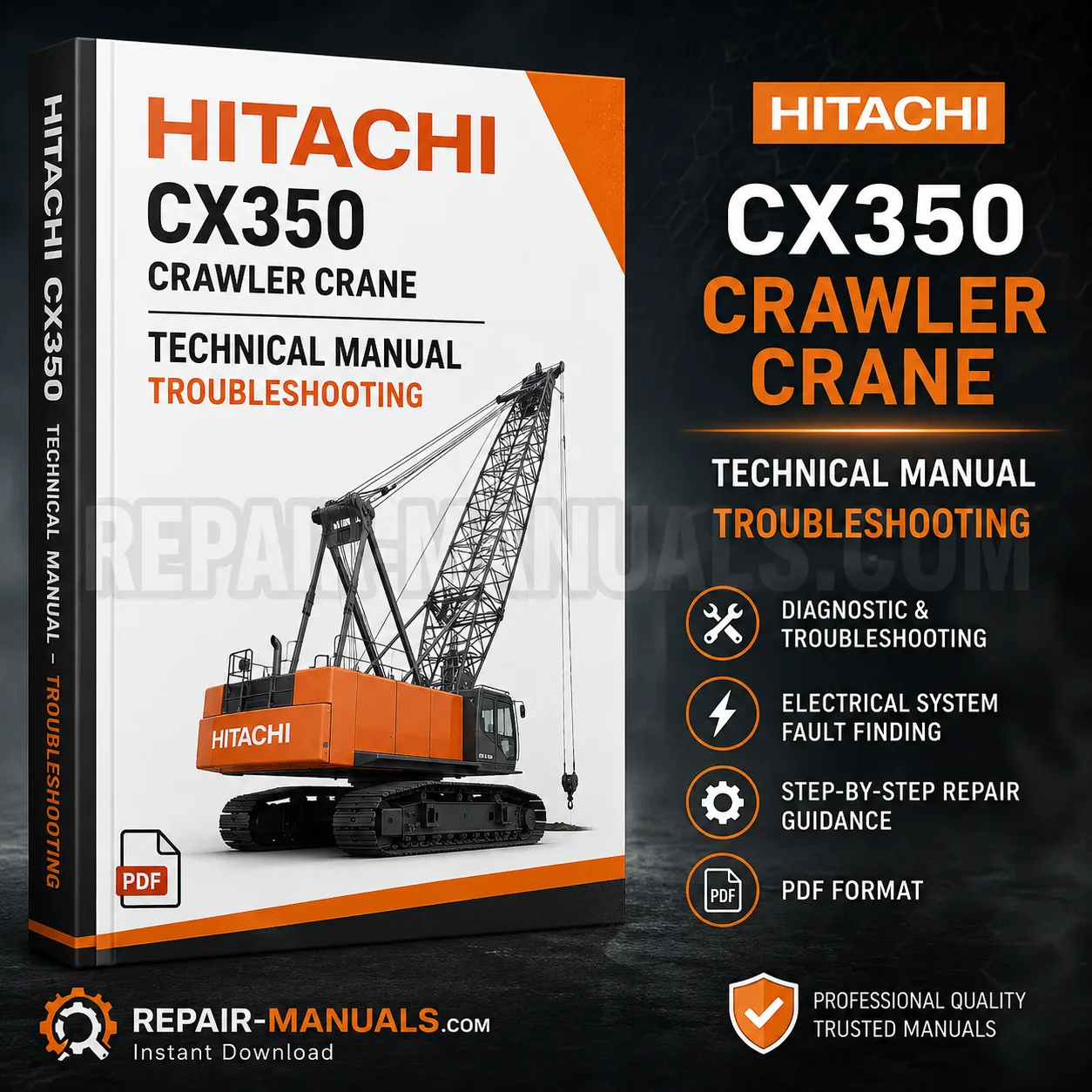 Hitachi Crawler Crane Technical Manual PDF