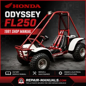 1981 Honda Odyssey FL250 Shop Service Repair Manual