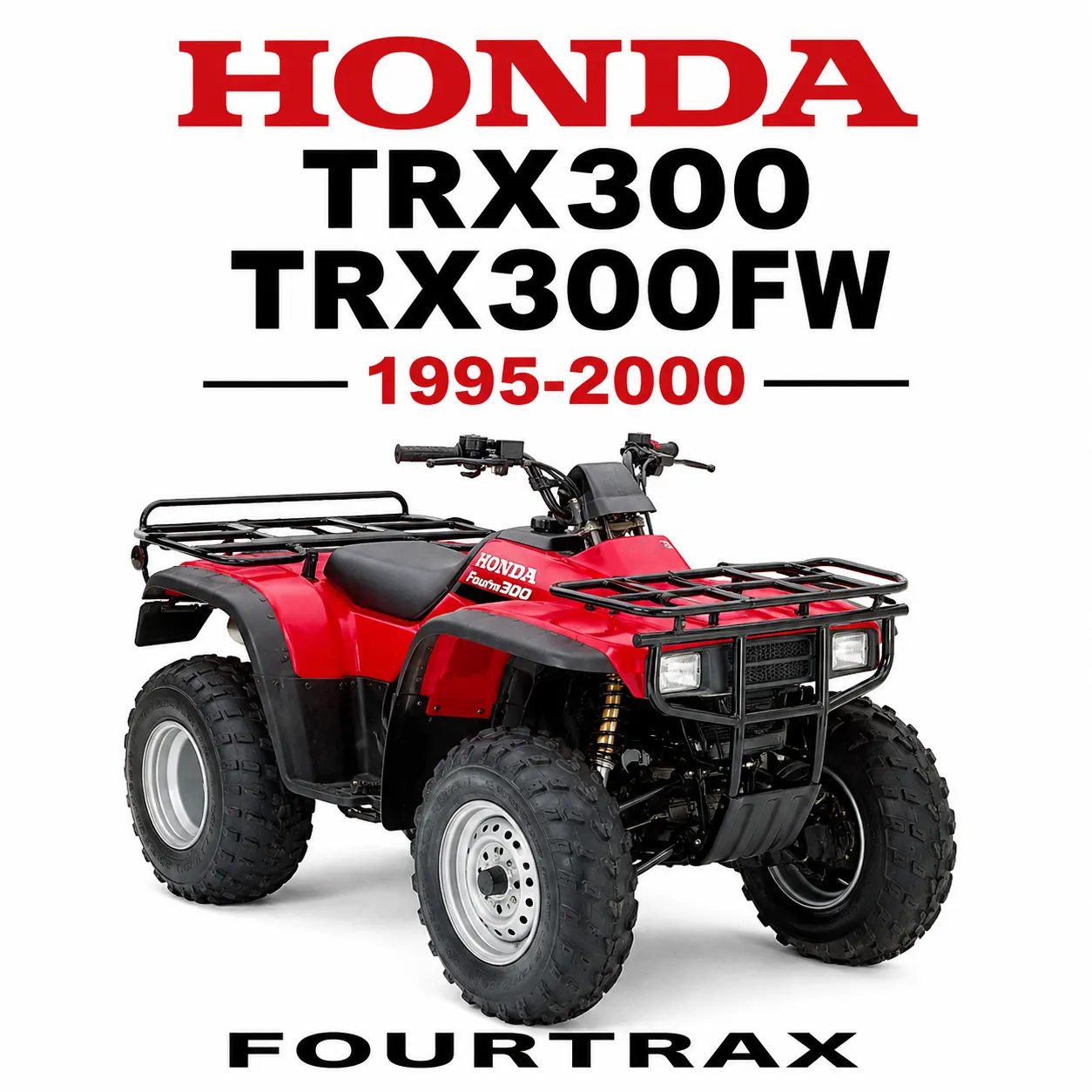 1995-2000 Honda TRX300 TRX300FW FourTrax Factory Service Repair Manual PDF
