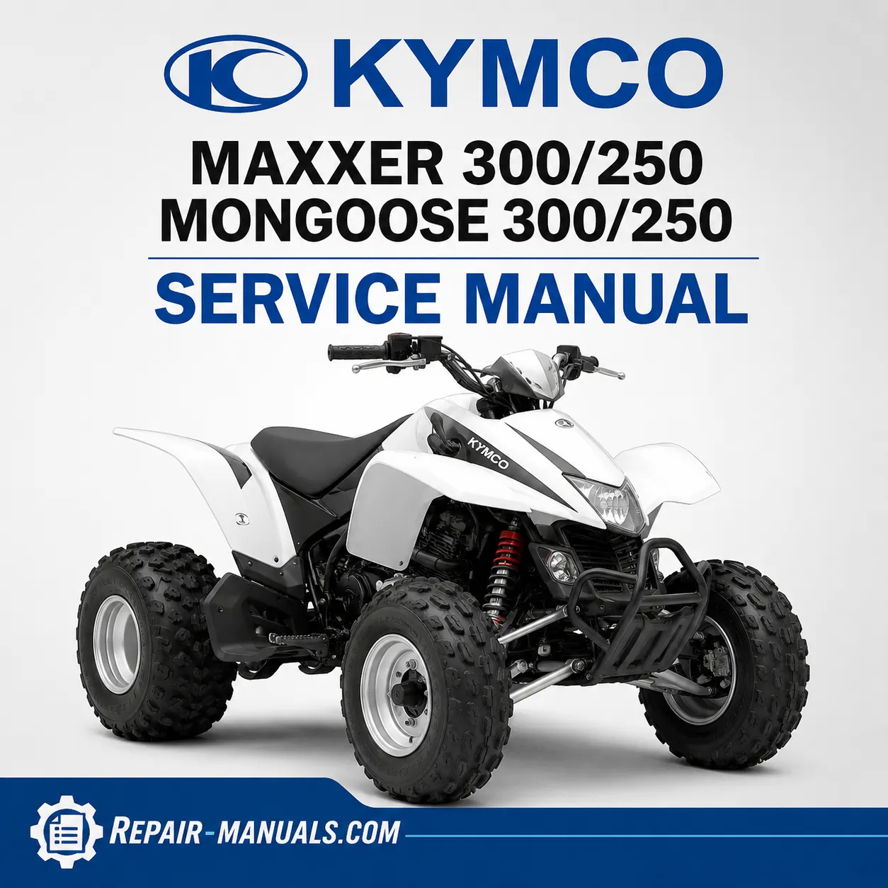 KYMCO Maxxer 250 300 Mongoose 250 300 Service Repair Manual PDF