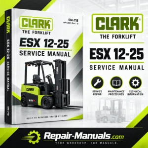 CLARK ESX 12-25 Service Manual PDF