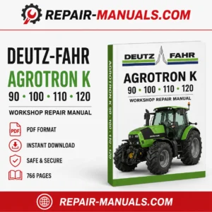 DEUTZ-FAHR AGROTRON K 90 K 100 K 110 K 120 Workshop Repair Manual PDF