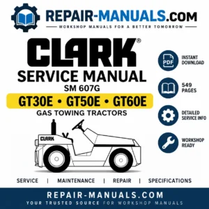CLARK GT30E GT50E GT60E Service Manual