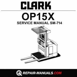 CLARK OP15X Service Manual