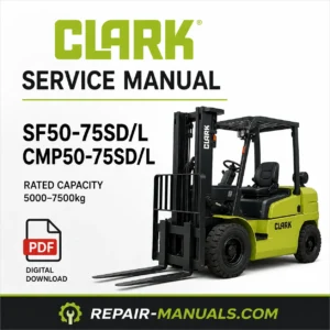 CLARK SF50-75SD/L CMP50-75SD/L forklift service manual