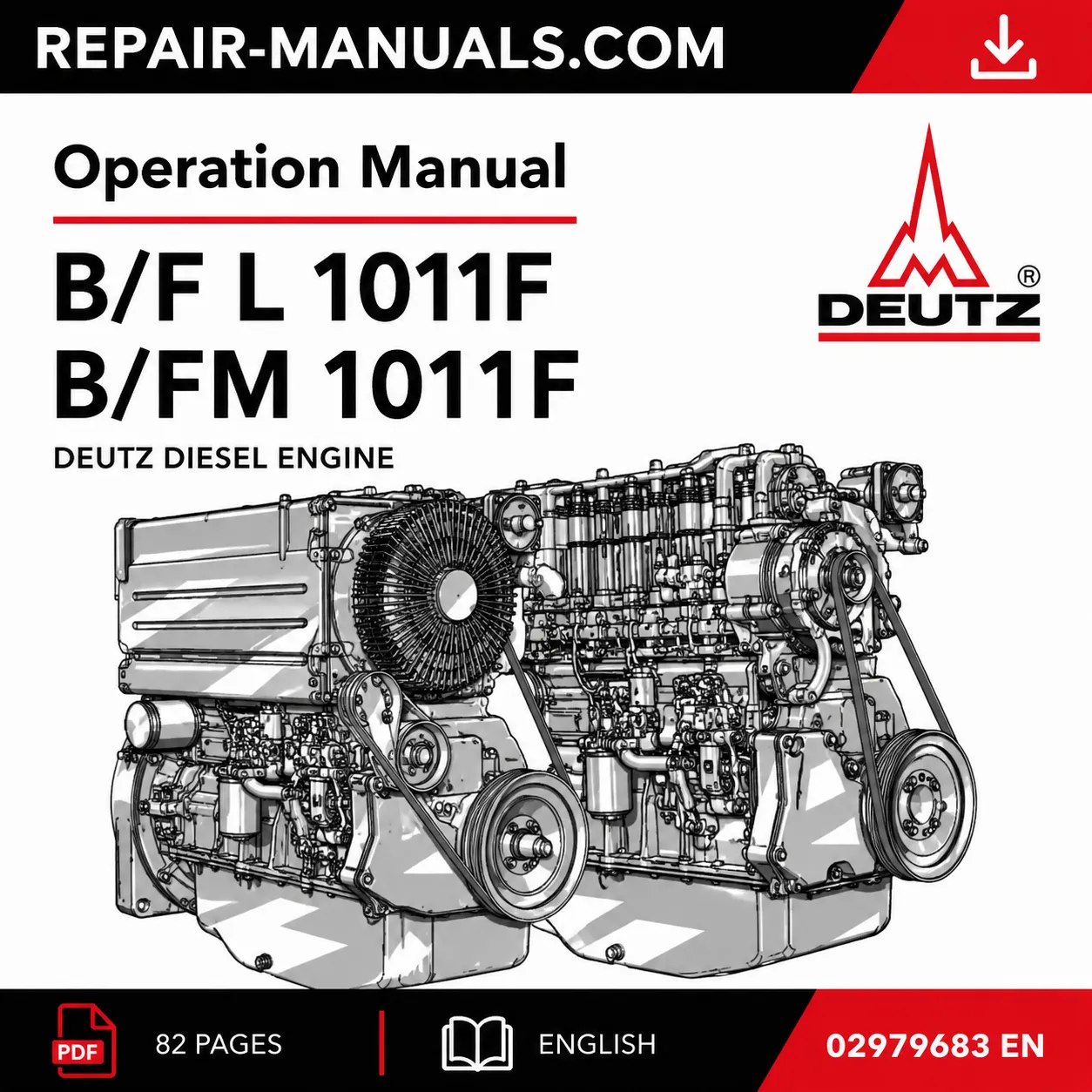 DEUTZ B/F L 1011F and B/FM 1011F Operation Manual