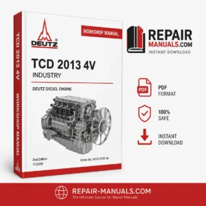 DEUTZ TCD 2013 4V Engine Workshop Repair Manual PDF