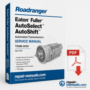 Eaton Fuller AutoSelect AutoShift Service Manual TRSM-0050