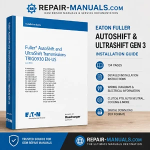 Eaton Fuller AutoShift UltraShift Gen 3 TRIG0930 installation manual