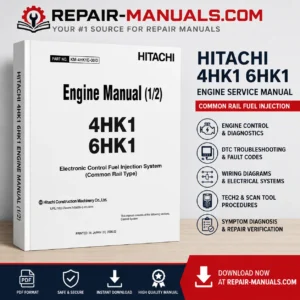 Hitachi 4HK1 6HK1 Engine Service Manual