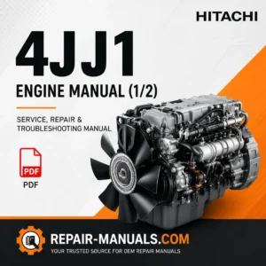 Hitachi 4JJ1 Engine Manual 1/2 Service Repair Troubleshooting PDF