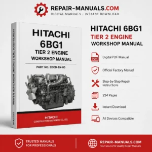 Hitachi 6BG1 Tier 2 Engine Workshop Manual PDF