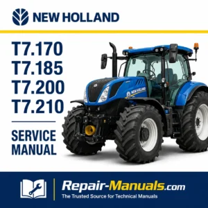 New Holland T7.170, T7.185, T7.200 & T7.210 Service Repair Manual