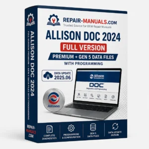 Allison DOC 2024 Full Version Premium with Gen 5 Data Files and Programming Data Update 2025.06