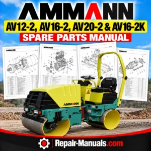 AMMANN AV12-2 AV16-2 AV20-2 AV16-2K Yanmar Spare Parts Manual PDF