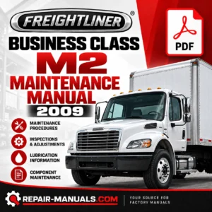 Freightliner Business Class M2 Maintenance Manual 2009 PDF